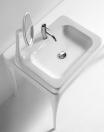The Hayon Collection - Washbasins organico series - washbasin with magnifying mirror